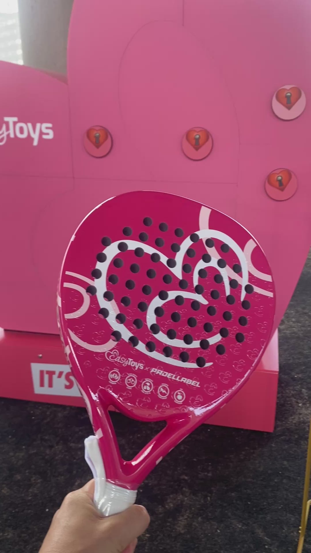 Padelrackets met logo voor Easytoys